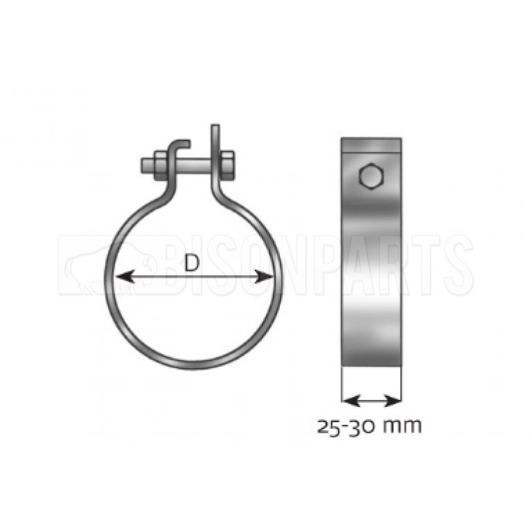 EXHAUST CLAMP