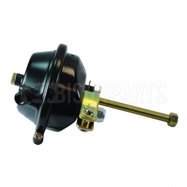 SINGLE DIAPHRAGM BRAKE CHAMBER - TYPE 20 LONG STROKE C/W CLEVIS YOKE ASSEMBLY