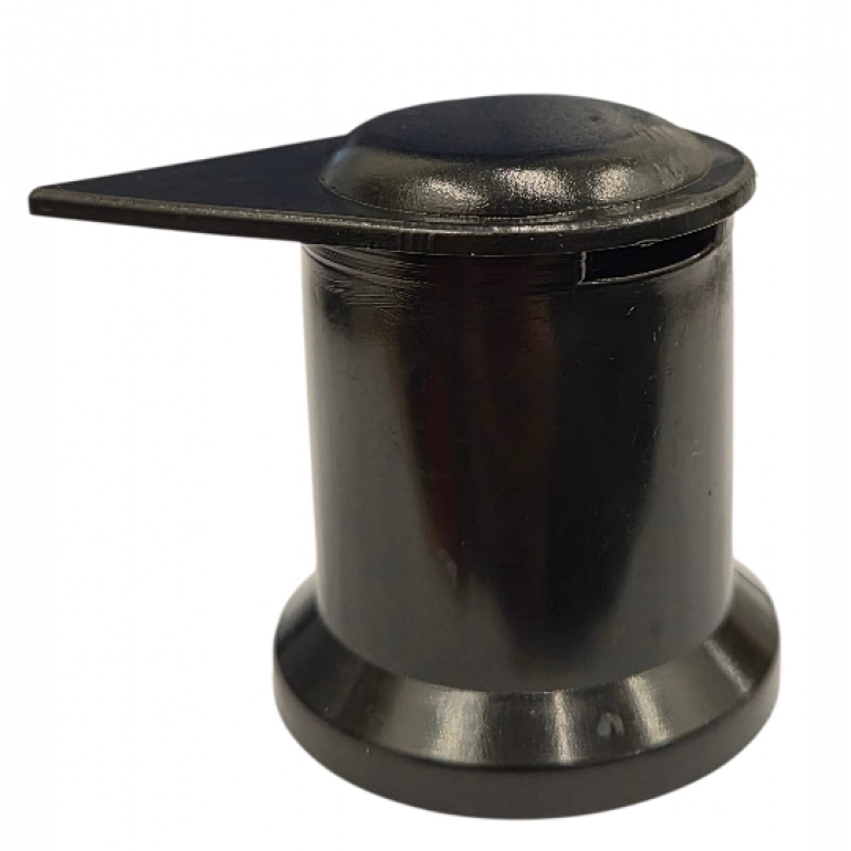 32MM LONG REACH DUSTITE WHEEL NUT COVERS BLACK (EACH)