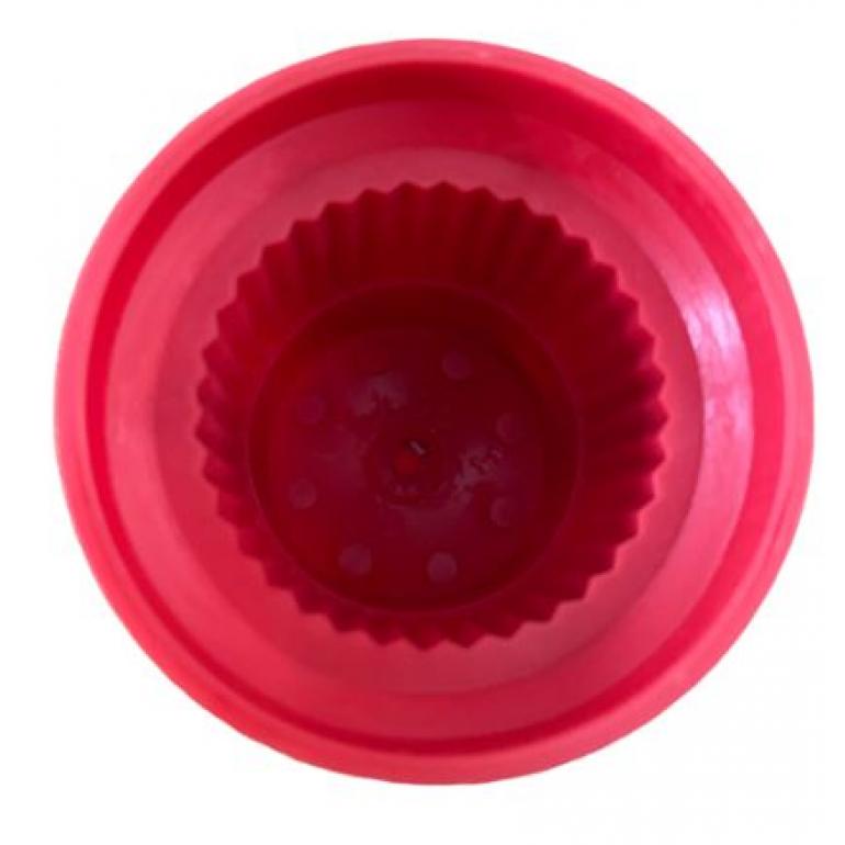 32MM RED 'HEX LONG REACH WHEEL NUT COVERS (PKT 10)