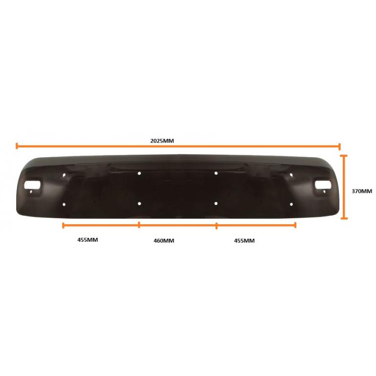 SUNVISOR ONLY WITH 2 LAMP HOLES