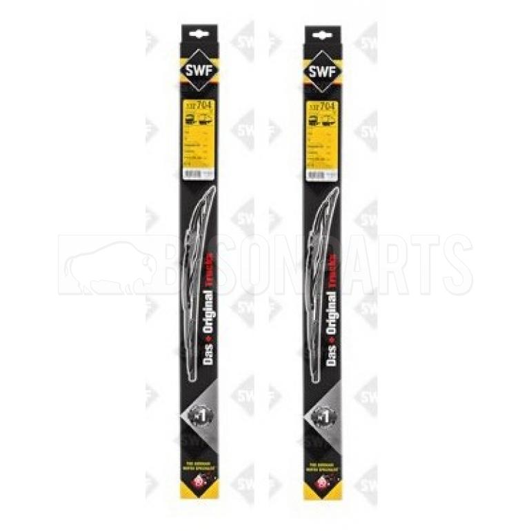28" WINDSCREEN WIPER BLADES 700MM (PAIR)