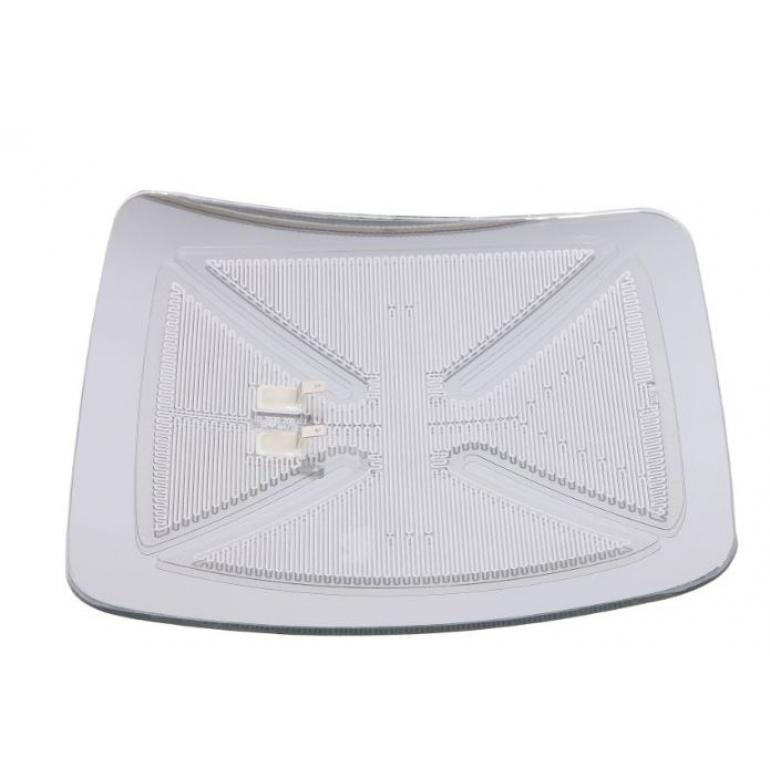 HEATED WIDE ANGLE MIRROR GLASS FITS RH OR LH