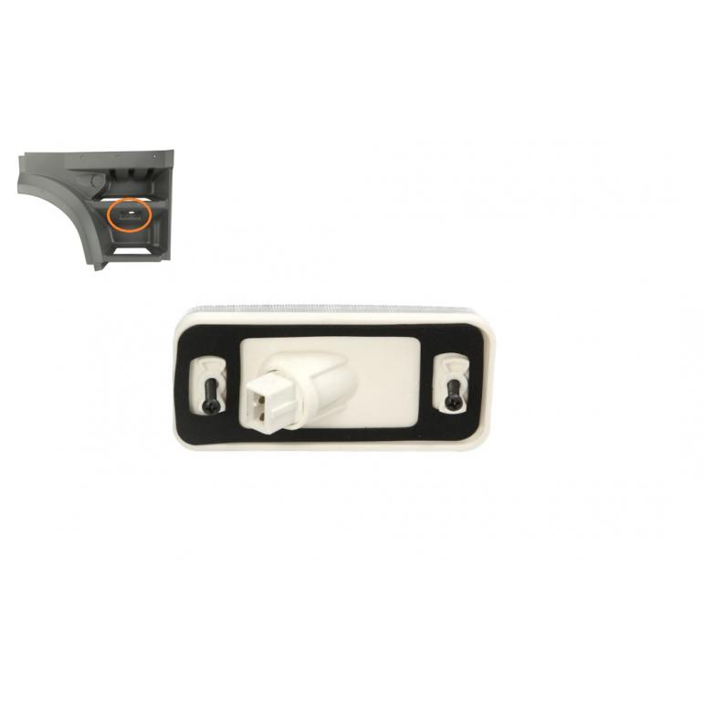 CLEAR STEPWELL MARKER LAMP