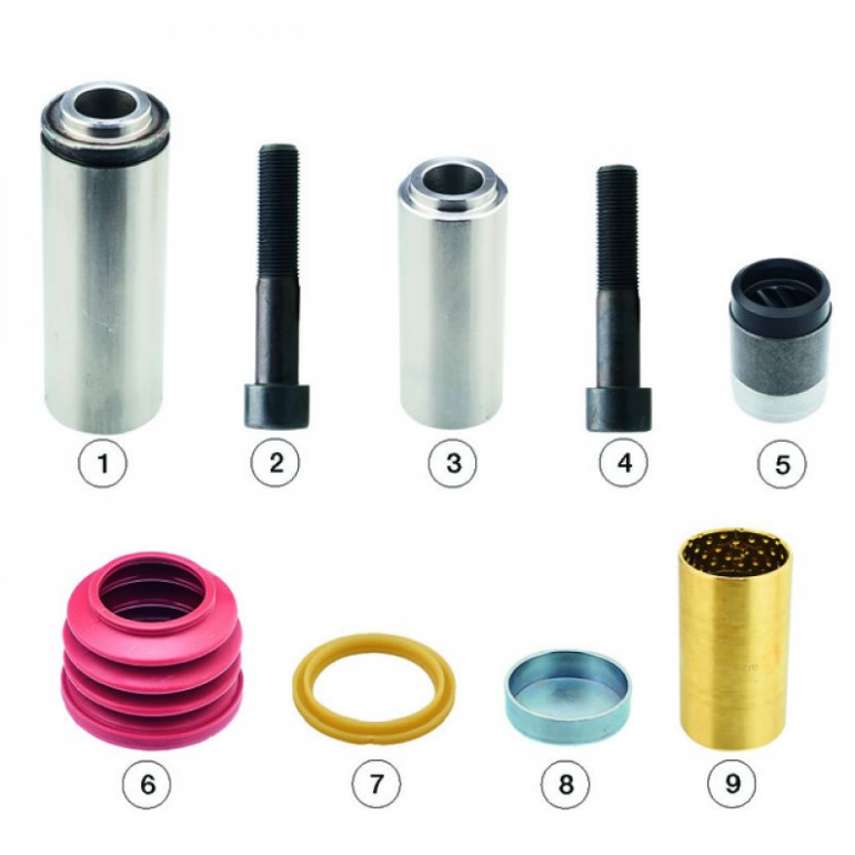 CALIPER GUIDE & SEAL REPAIR KIT FITS RH OR LH