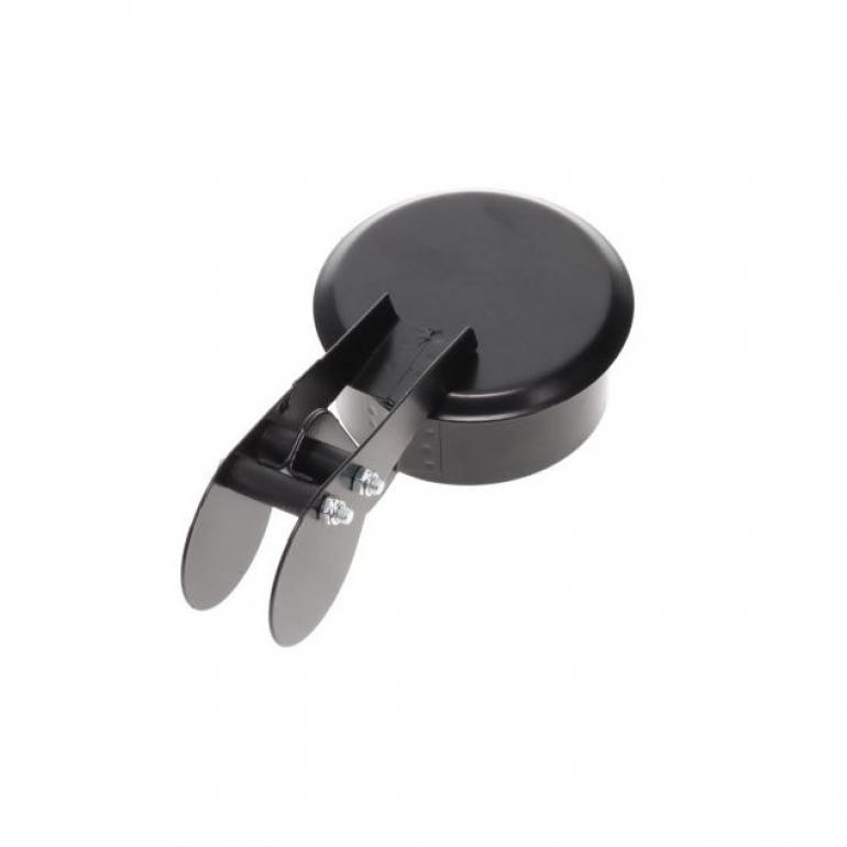 UNIVERSAL STEEL EXHAUST RAIN CAP 3.5" (89MM)