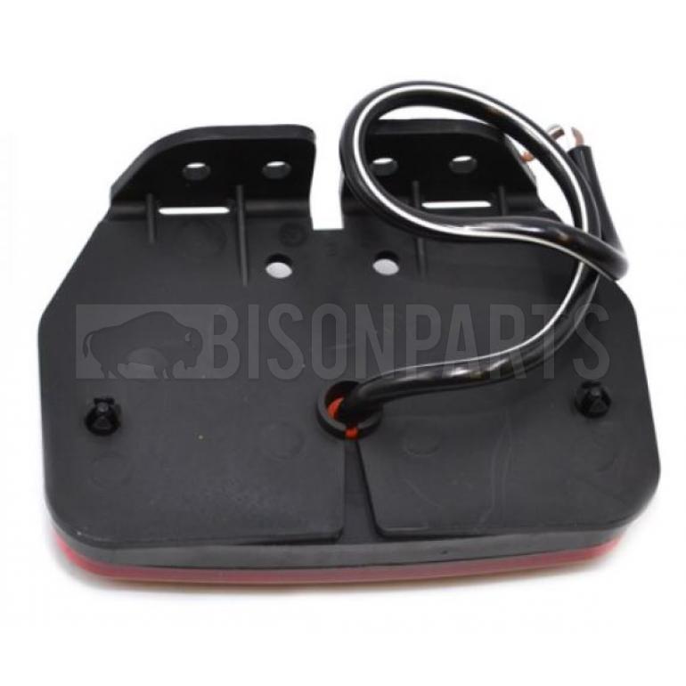 LED RED REAR MARKER LAMP & BRACKET 10-30V