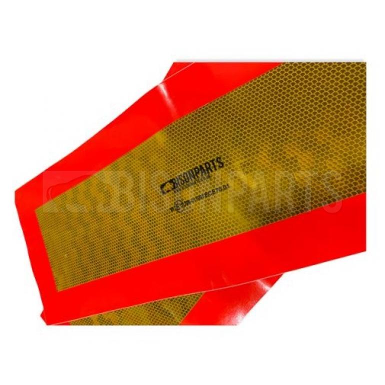 MARKER BOARD TYPE 6 & 7 ECE 70 AMBER / YELLOW SELF ADHESIVE (PAIR)
