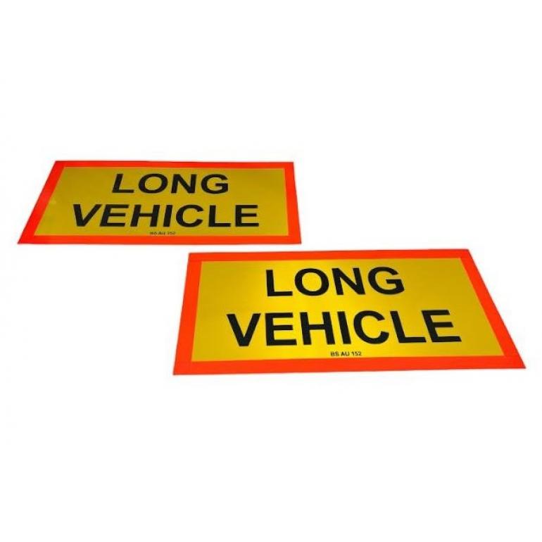 ALUMINIUM LONG VEHICLE MARKER BOARD (PAIR)