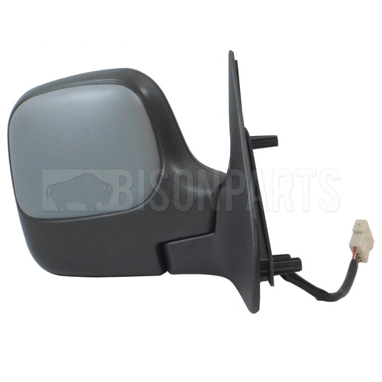 PRIMED HEATED MIRROR HEAD DRIVER SIDE RH