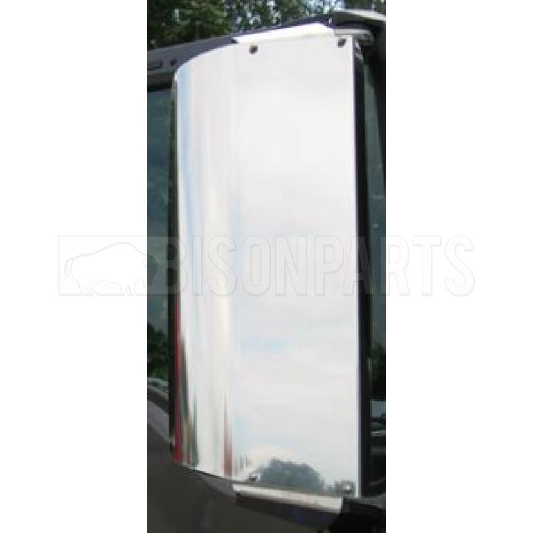 Volvo FH V4 & V5 Stainless Steel Mirror Guards – UK-Made Pair (304 Grade)