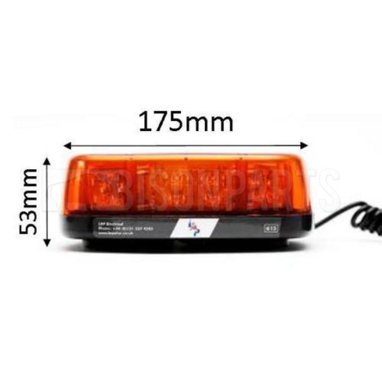 UNIVERSAL MAGNETIC LED LIGHT BAR 12/24 VOLT 10 POD (20 LEDS)