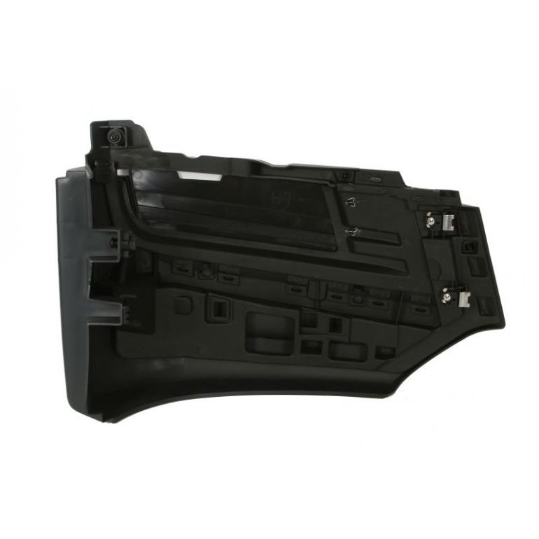GREY FRONT BUMPER CORNER WITH FOG LAMP BLANK PASSENGER SIDE LH