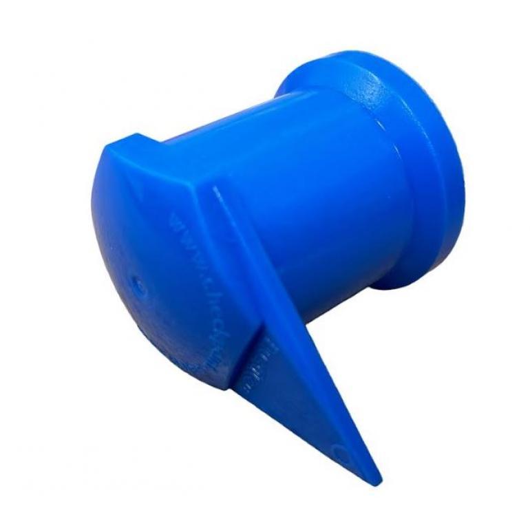 32MM BLUE LONG REACH DUSTITE WHEEL NUT COVER (PKT 50)
