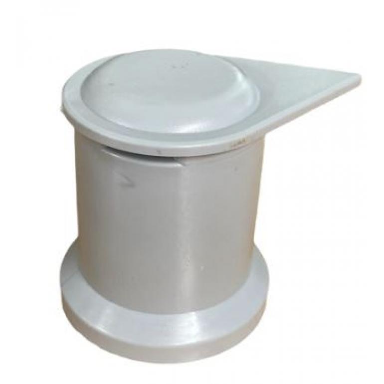32MM SILVER GREY 'BARREL LONG REACH WHEEL NUT COVERS (PKT 50)