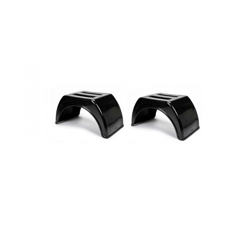 FLAT TOP MUDGUARDS / MUDWINGS TO SUIT TWIN WHEELS JX37F (PAIR)