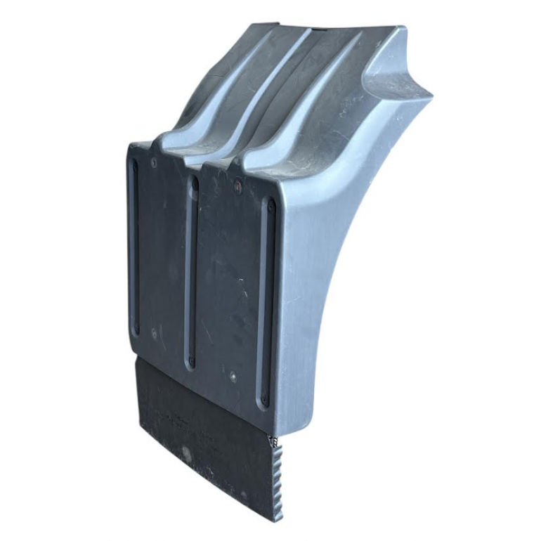 CABIN REAR DROPWING WITH SPRAY SUPPRESSION FLAP PASSENGER SIDE LH