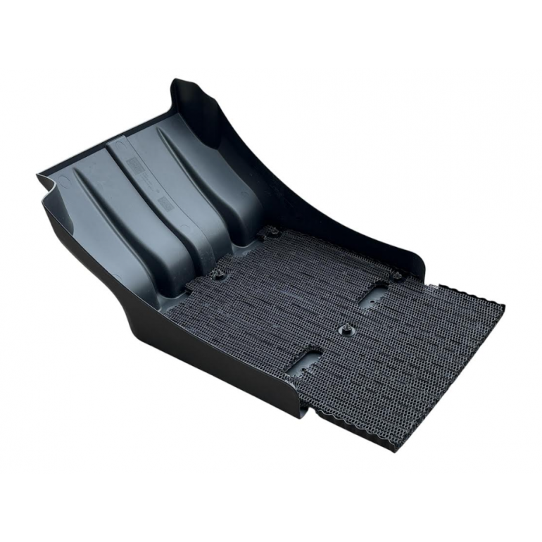 CABIN REAR DROPWING WITH SPRAY SUPPRESSION FLAP PASSENGER SIDE LH