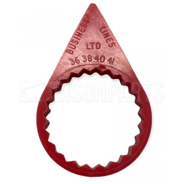 41MM WHEEL NUT INDICATOR RED (PKT 100)