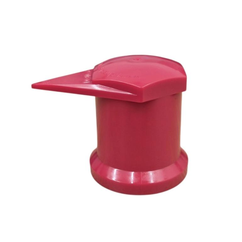 30MM LONG REACH DUSTITE WHEEL NUT COVERS RED (PKT 100)
