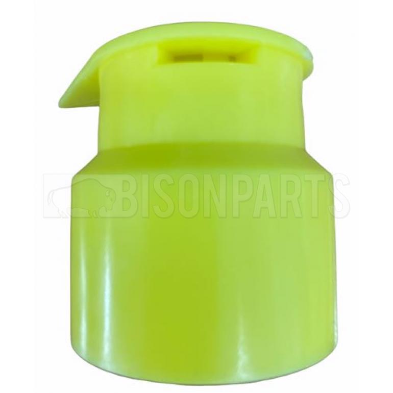 41MM LONG REACH DUSTITE WHEEL NUT COVERS YELLOW (PKT 50)