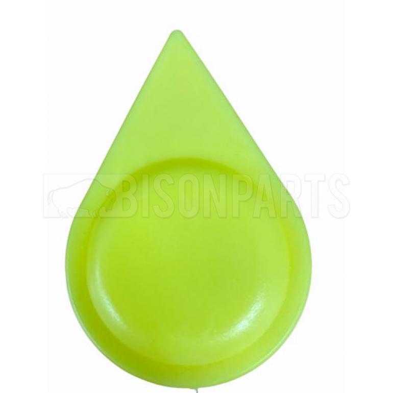 41MM LONG REACH DUSTITE WHEEL NUT COVERS YELLOW (PKT 100)
