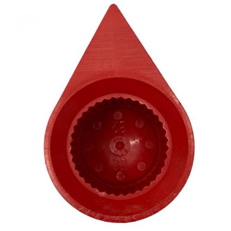 32MM RED WHEEL NUT INDICATOR COVER (EACH)