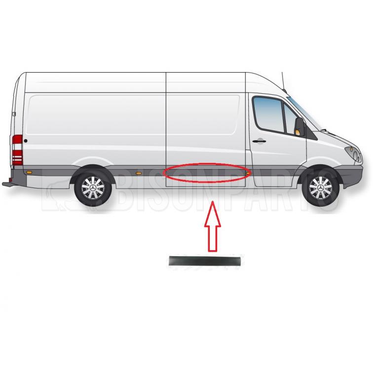 CENTRE PROTECTIVE TRIM DRIVER SIDE RH