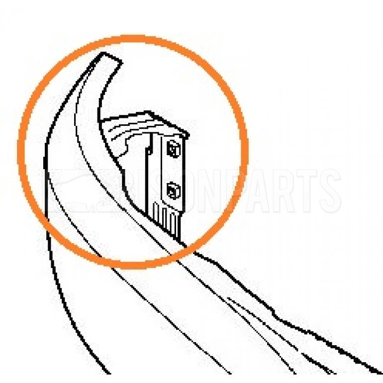 FRONT BUMPER WITHOUT FOG LAMP HOLES