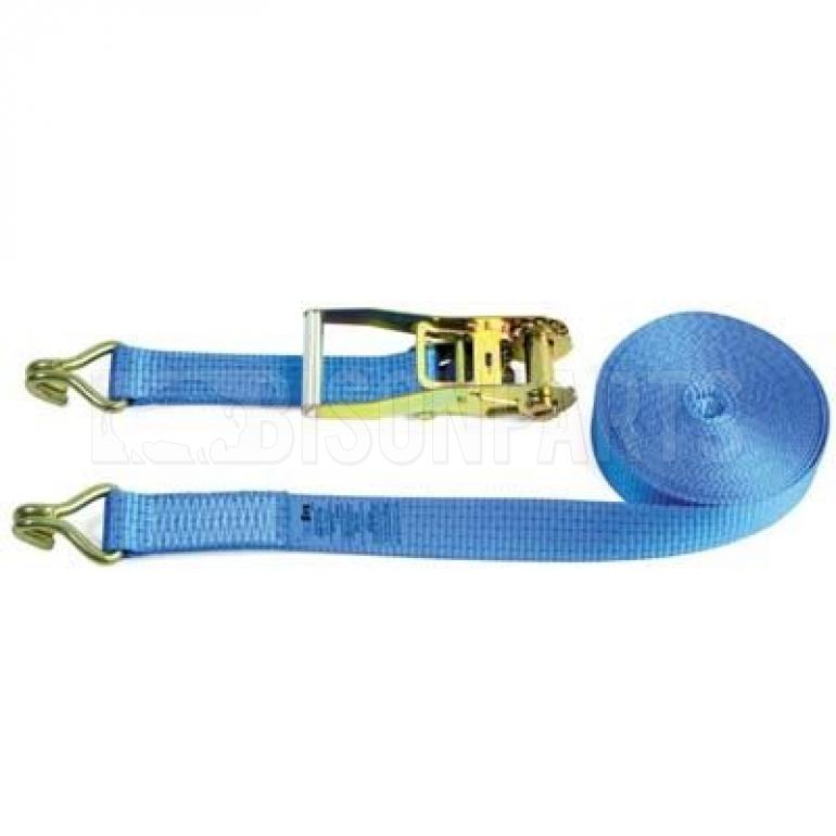 BLUE PUSH UP HEAVY DUTY RATCHET STRAP 10M