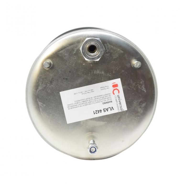 REAR SUSPENSION AIR SPRING WITH STEEL PISTON