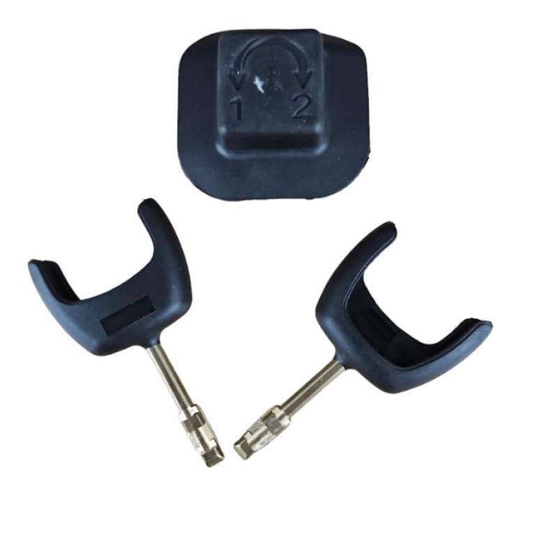 BONNET HOOD LOCK & LATCH CYLINDER C/W 2 KEYS