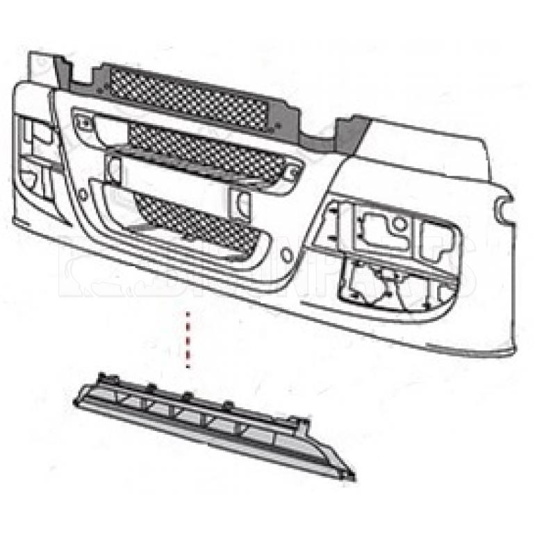 FRONT LOWER BUMPER SPOILER CENTRE