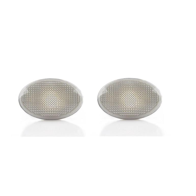 CLEAR SIDE REPEATER FITS LH & RH (PAIR)