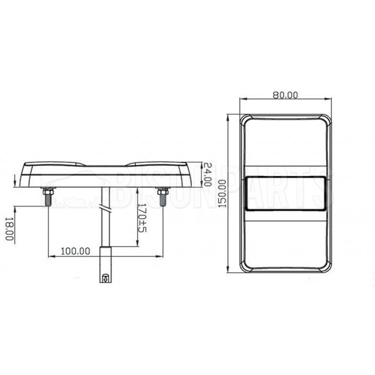 LED REAR COMBINATION LAMP 12/24 VOLT