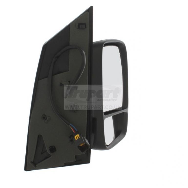 BLACK TEXTURED ELECTRIC ADJUST MIRROR HEAD DRIVER SIDE RH