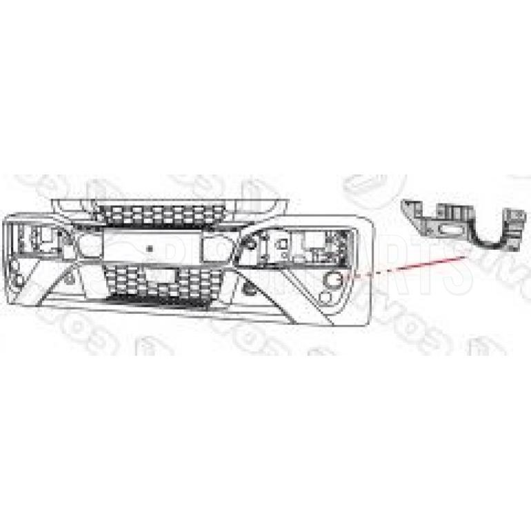 SUPPORT BRACKET PASSENGER SIDE LH