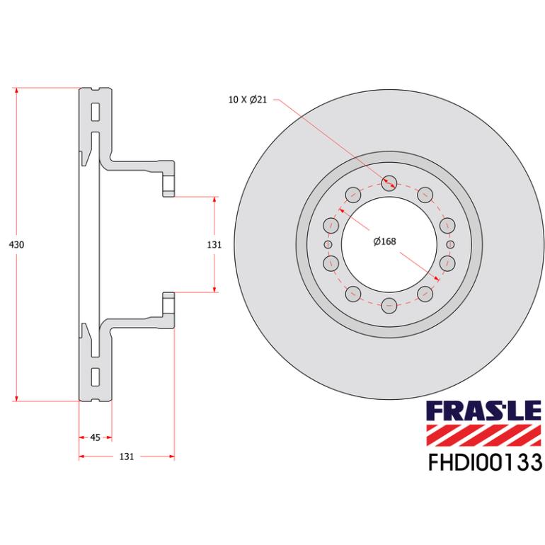 VENTED BRAKE DISC