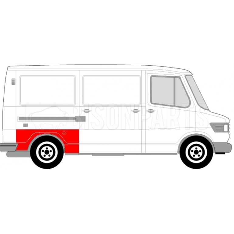COMPLETE ARCH REAR REPAIR PANEL RH (SHORT WHEEL BASE)