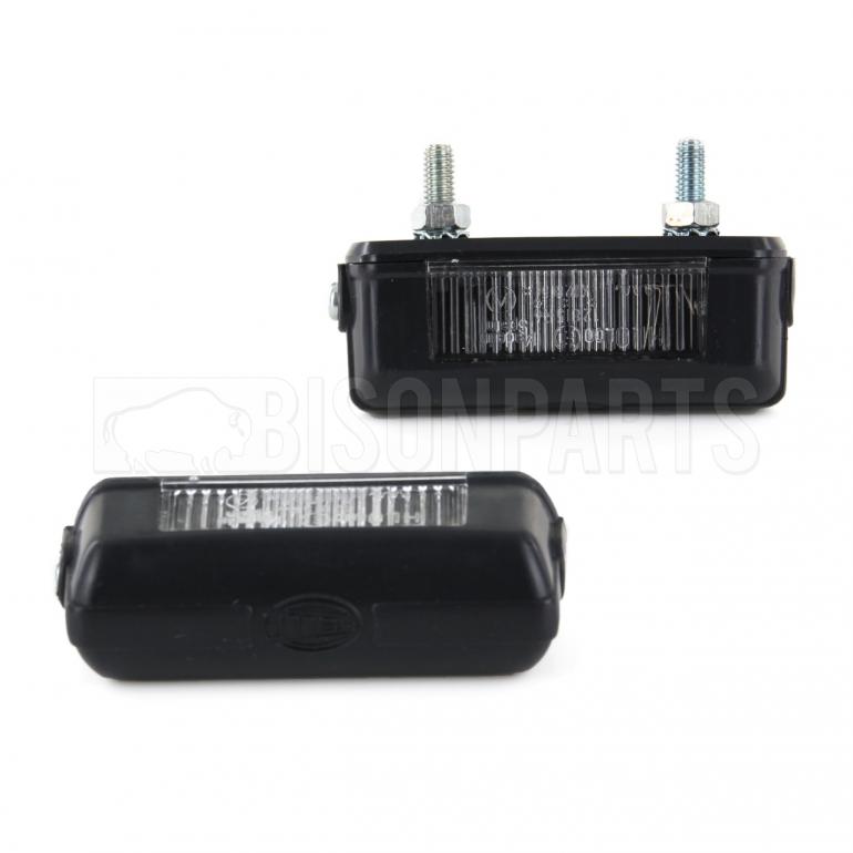  HELLA NUMBER PLATE LAMP 12/24 VOLTS (Motorcycle / Trailer / Truck)
