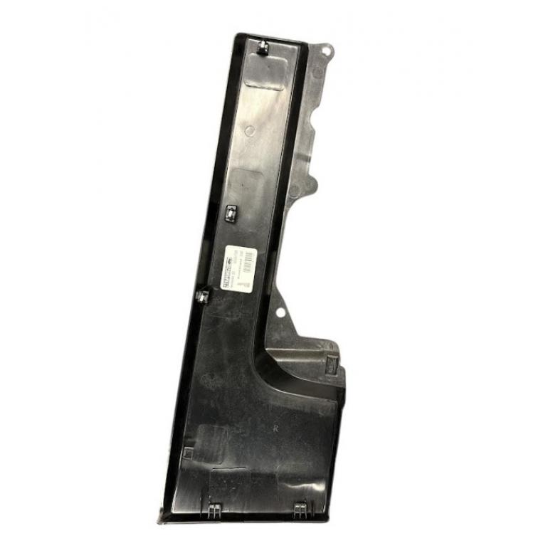 SILVER FRONT BUMPER SECTION PASSENGER SIDE LH
