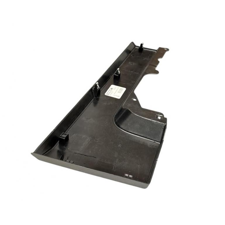 SILVER FRONT BUMPER SECTION PASSENGER SIDE LH