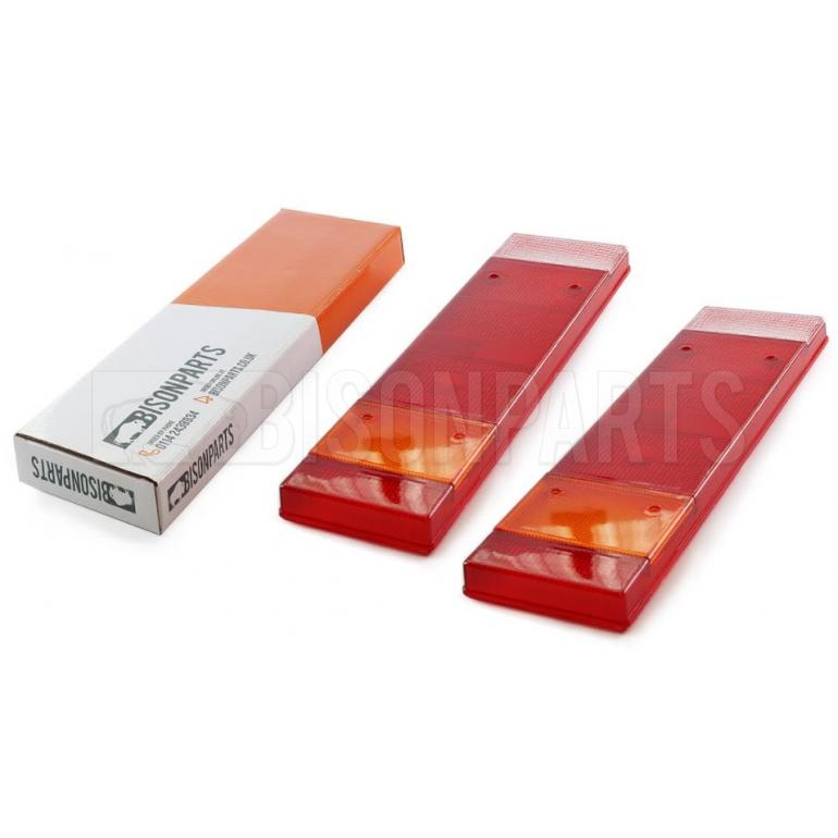 REAR COMBINATION LAMP LENS ONLY FITS RH & LH (PKT 2)