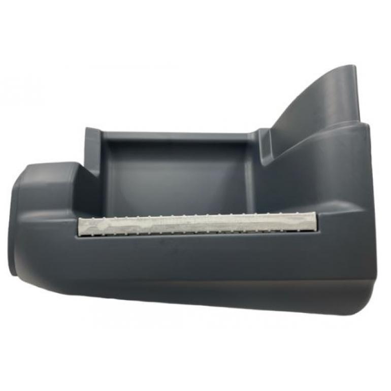 GREY LOWER STEP SURROUND & TREAD PLATE PASSENGER SIDE LH