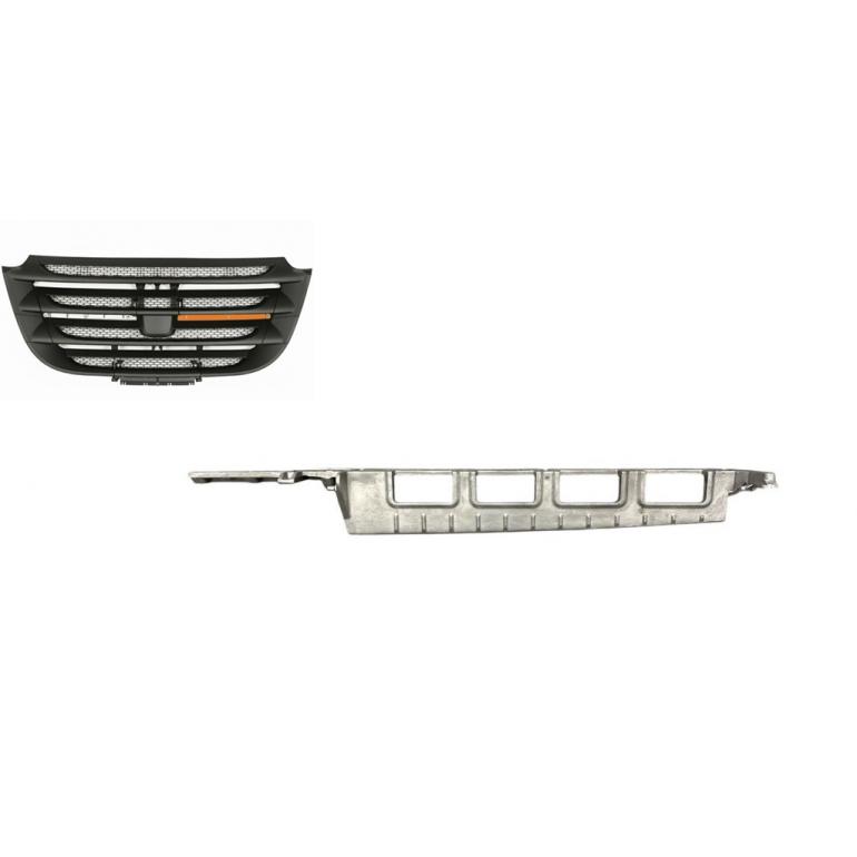 FRONT LOWER GRILLE TREAD PLATE PASSENGER SIDE LH
