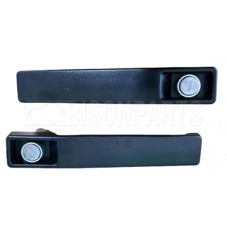 OUTER DOOR HANDLES WITH LOCKS & KEYS RH & LH (PAIR)