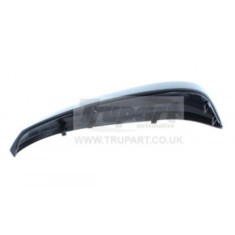 BLACK TEXTURED MIRROR BACK COVER PASSENGER SIDE LH