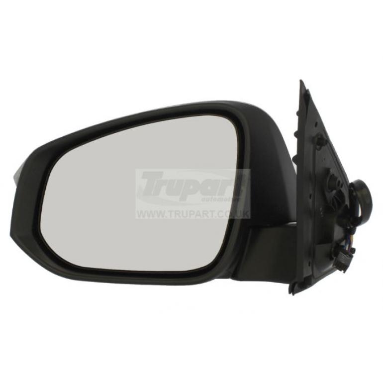 CHROME ELECTRIC ADJUST POWER FOLDING MIRROR HEAD PASSENGER SIDE LH