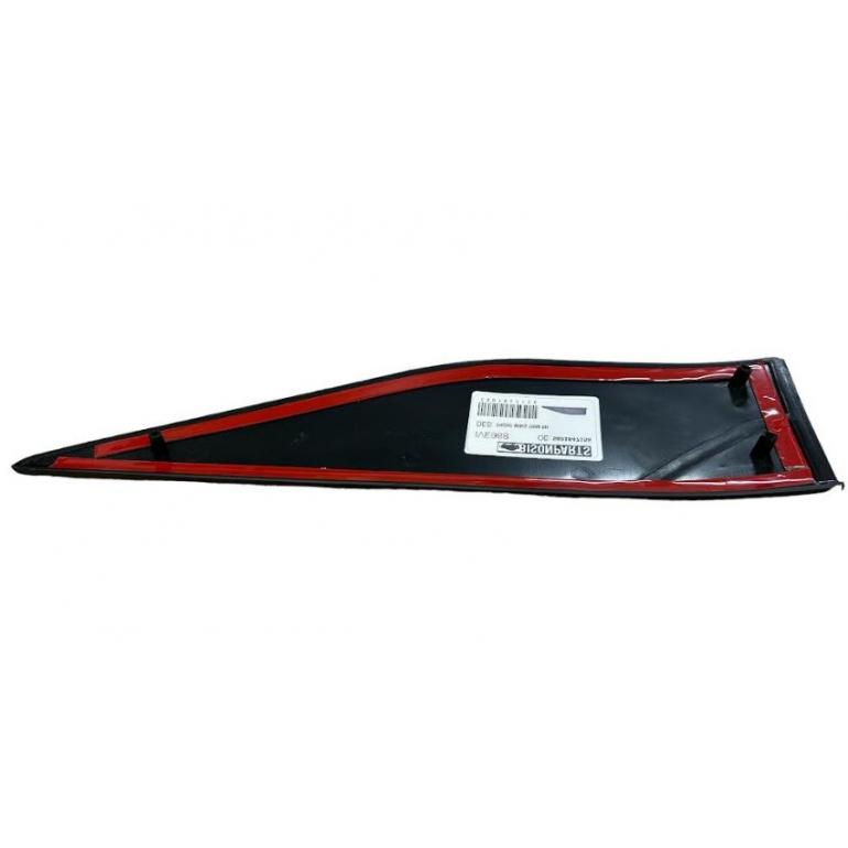 BLACK FRONT WING FINISHING TRIM PANEL PASSENGER SIDE LH