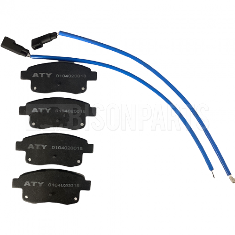 REAR AXLE BRAKE PAD SET